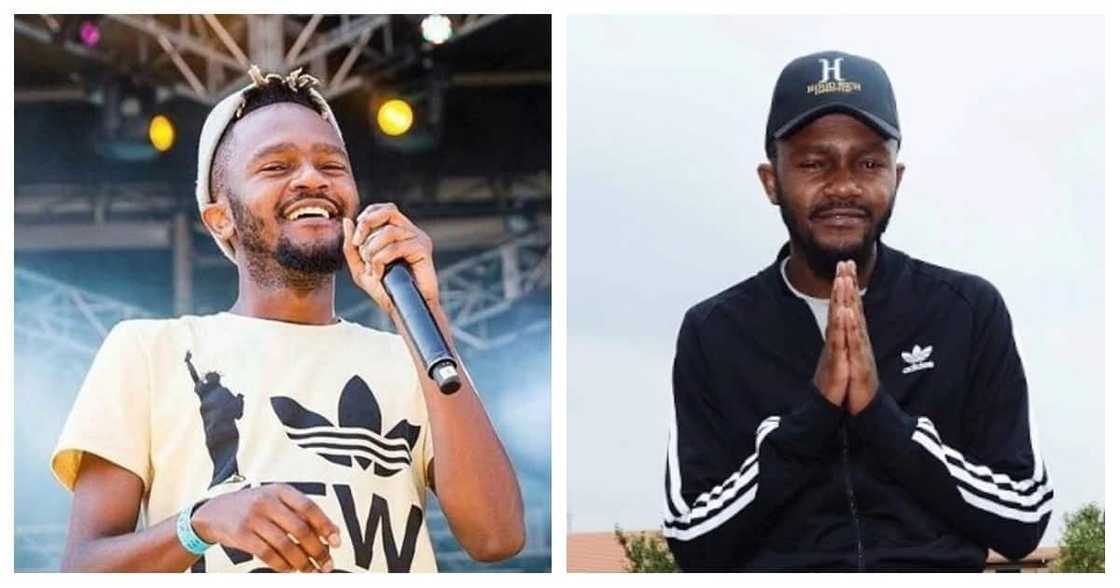 Kwesta is a doting father Kwesta is a doting father