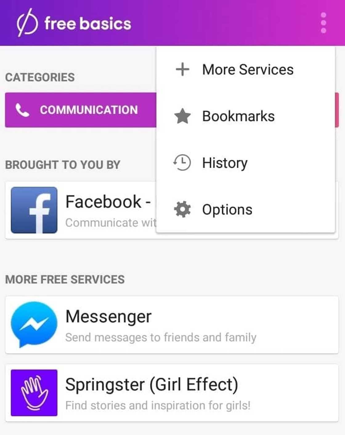 Save mobile data with FreeBasics: Briefly is now available on the app Save mobile data with FreeBasics: Briefly is now available on the app