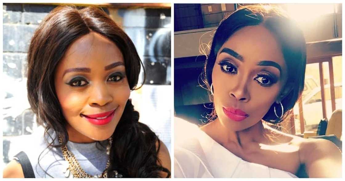 Thembi Seete debuts short hair and looks absolutely flawless Thembi Seete debuts short hair and looks absolutely flawless