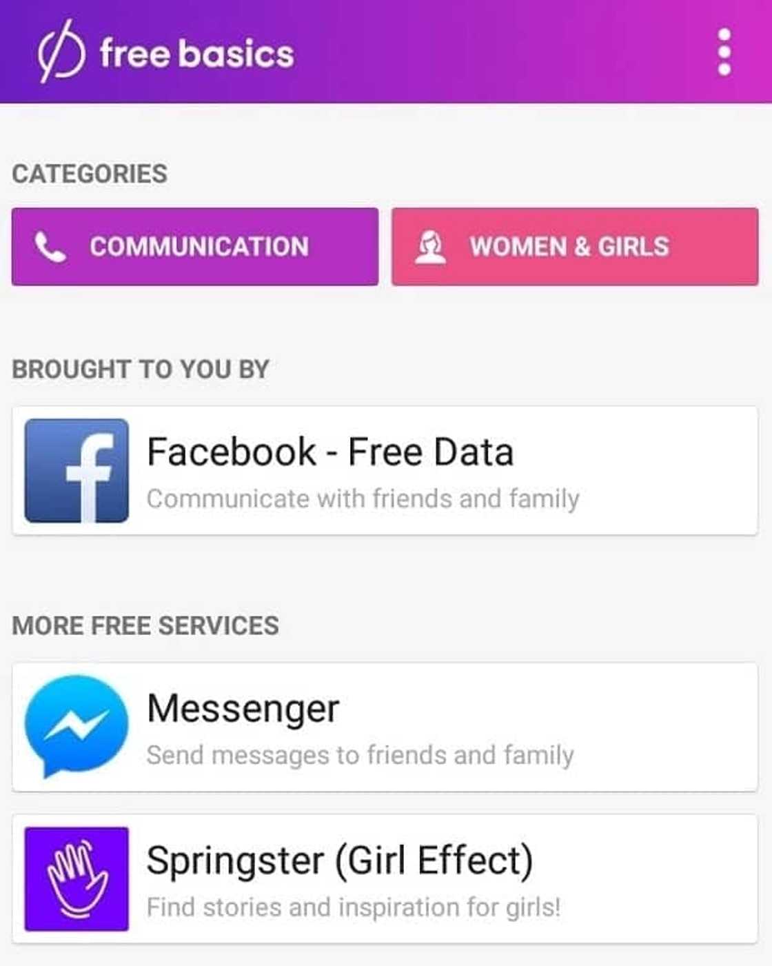 Save mobile data with FreeBasics: Briefly is now available on the app Save mobile data with FreeBasics: Briefly is now available on the app