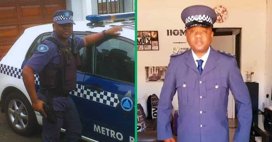 A collage picture of deceased metro police officer Errol Ogle A collage picture of deceased metro police officer Errol Ogle