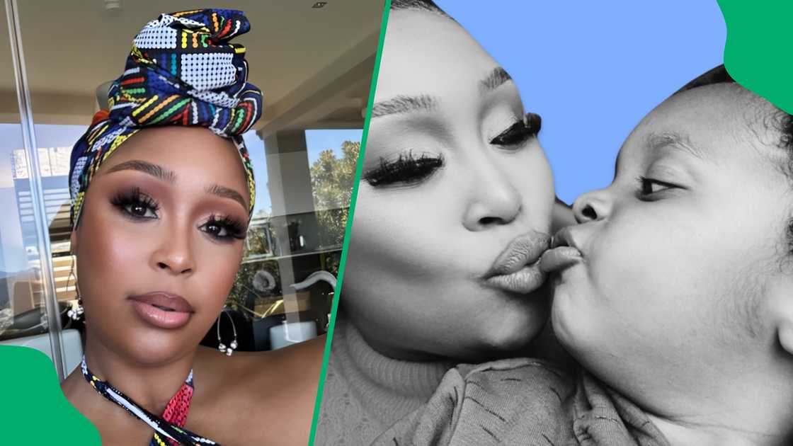 Minnie Dlamini shared show her son's birthday was celebrated