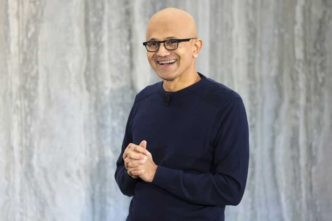 Microsoft CEO Satya Nadella speaks during a February 2023 keynote address announcing ChatGPT integration into the company's Bing search engine Microsoft CEO Satya Nadella speaks during a February 2023 keynote address announcing ChatGPT integration into the company's Bing search engine