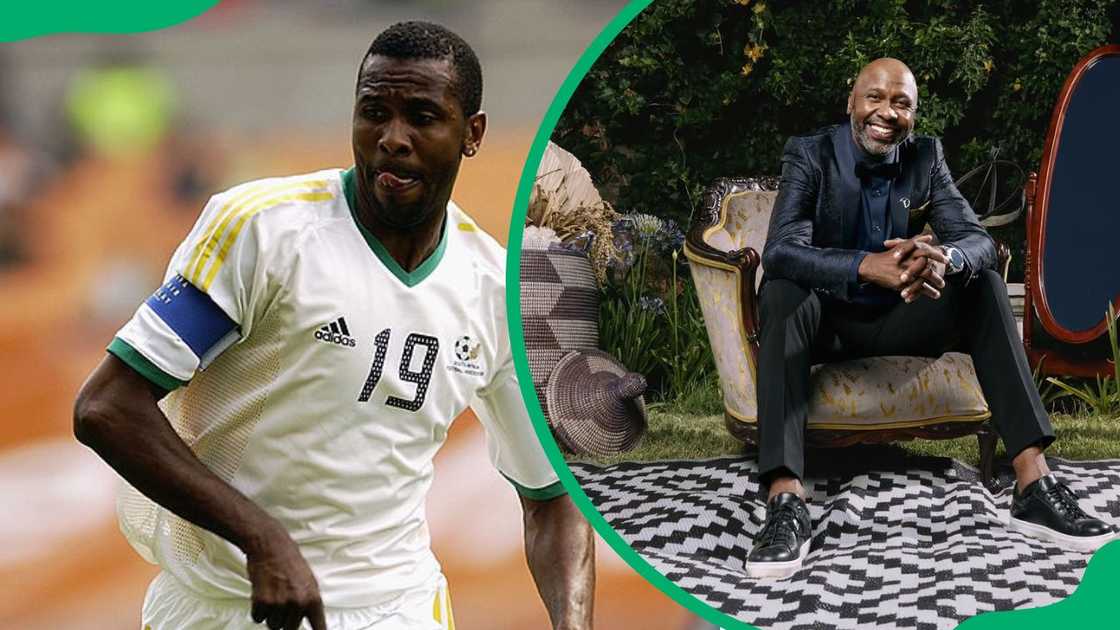 ormer South African footballer, Lucas Radebe ormer South African footballer, Lucas Radebe