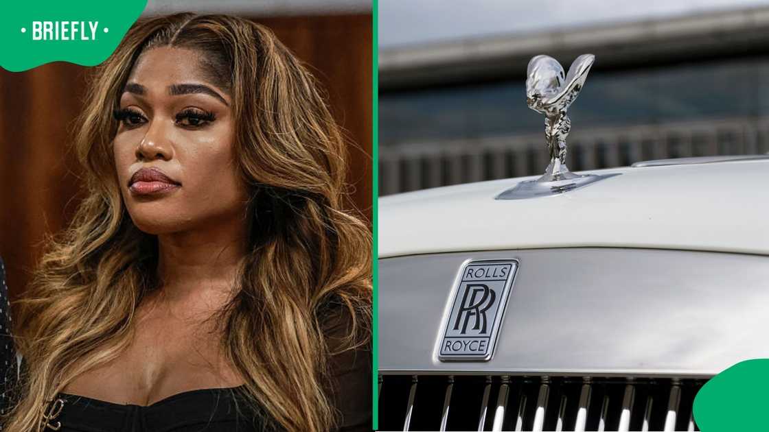 Tsakane Matlala was criticised for driving a Rolls Royce while she is on trial for attempted murder