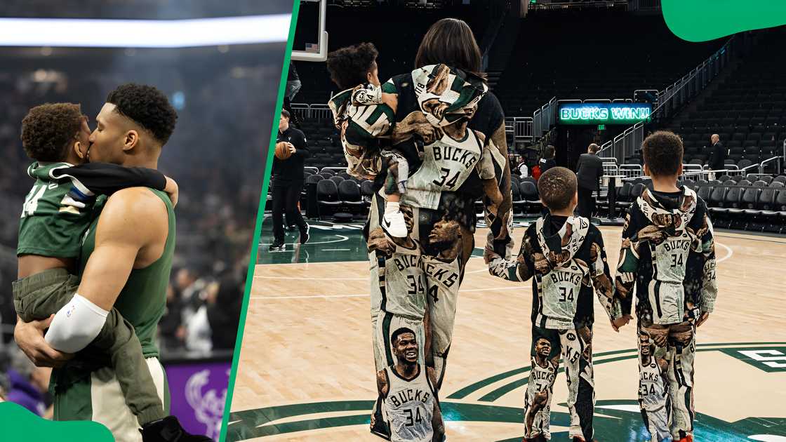 Giannis Antetokounmpo's family Giannis Antetokounmpo's family