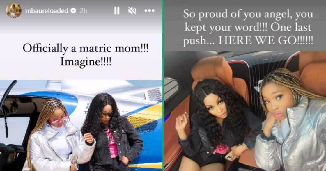 Khanyi Mbau celebrates daughter Khanz Khanyi Mbau celebrates daughter Khanz