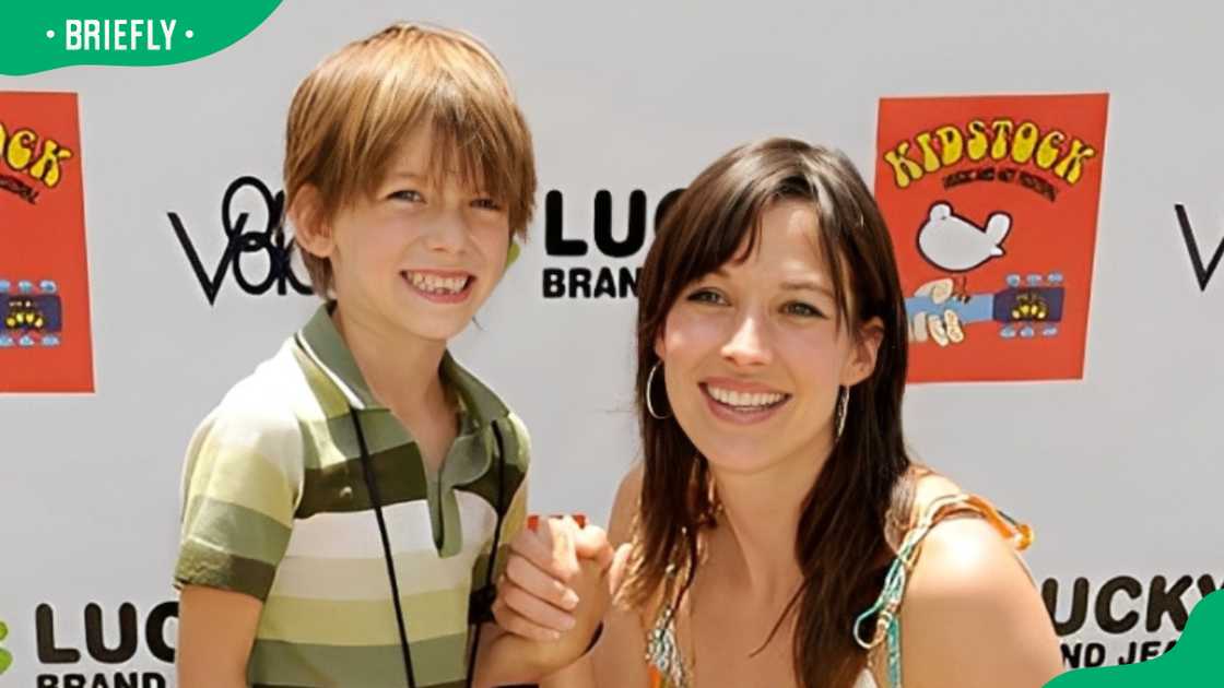 Brooke Langton and son Zane at the 2nd Annual Kidstock Music And Art Festival Brooke Langton and son Zane at the 2nd Annual Kidstock Music And Art Festival
