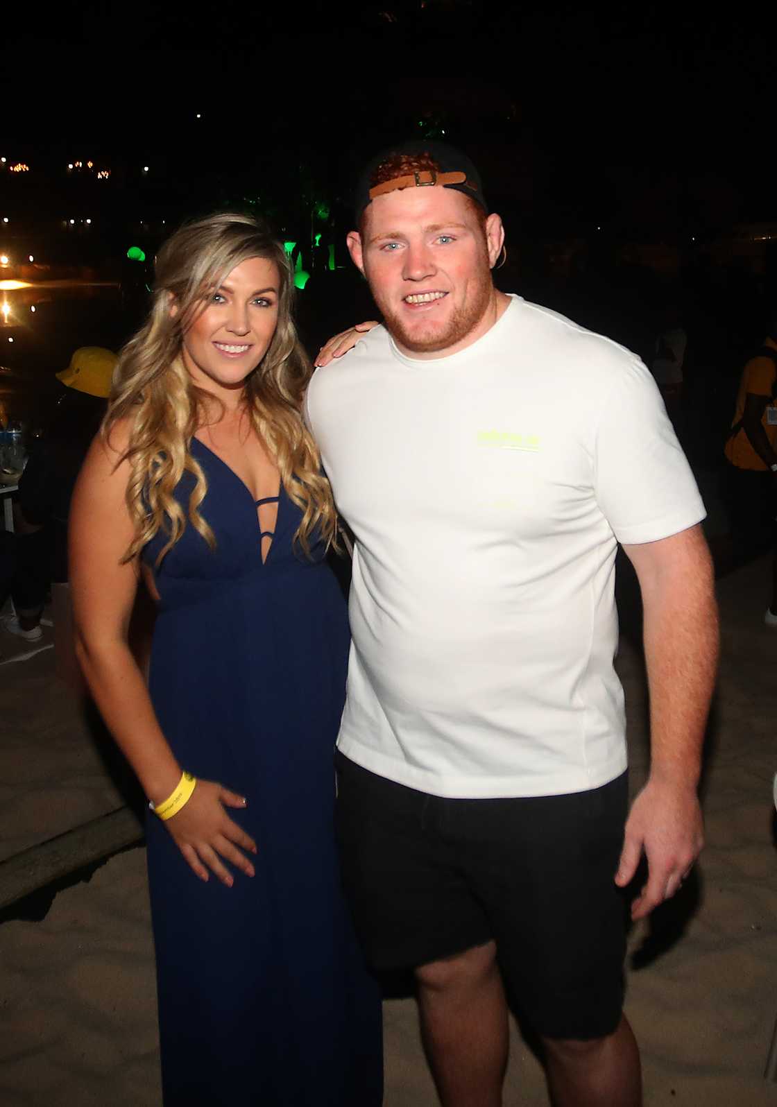 Springboks, South Africa, Steven Kitshoff, Aimee Kitshoff Springboks, South Africa, Steven Kitshoff, Aimee Kitshoff