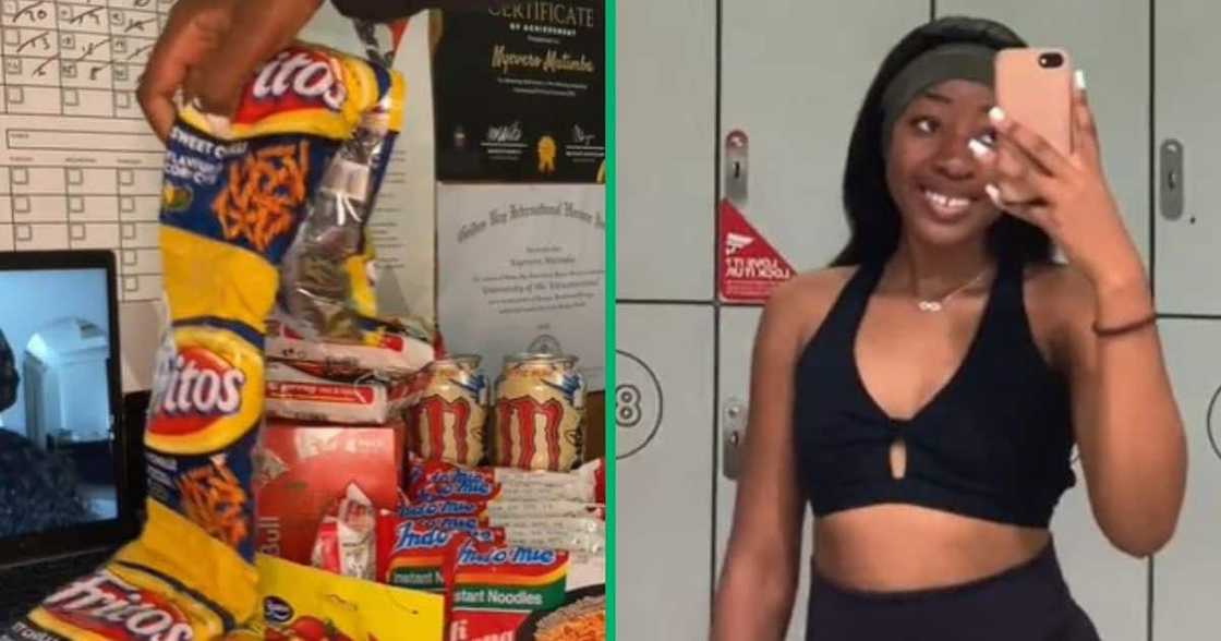 TikTok video shows R200 Pick 'n Pay snacks by student