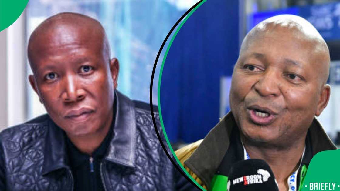 Julius Malema an Kenny Kunene Julius Malema an Kenny Kunene