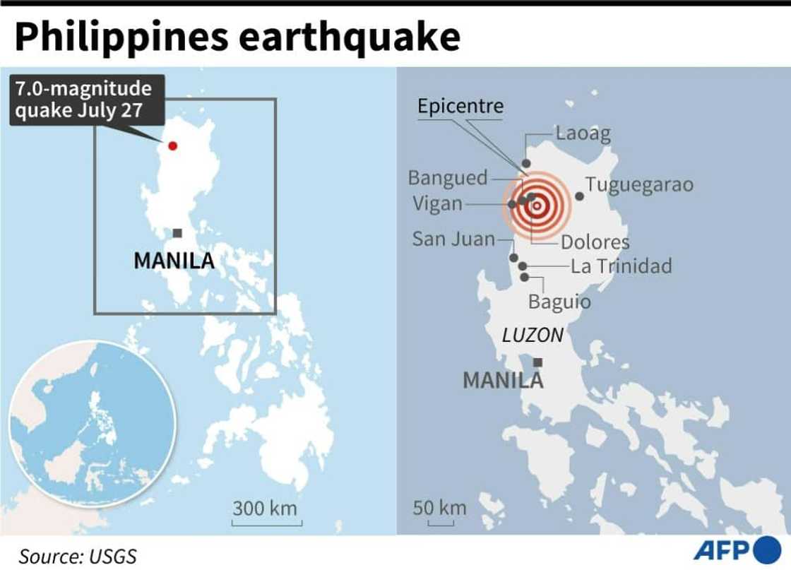 Philippines earthquake Philippines earthquake