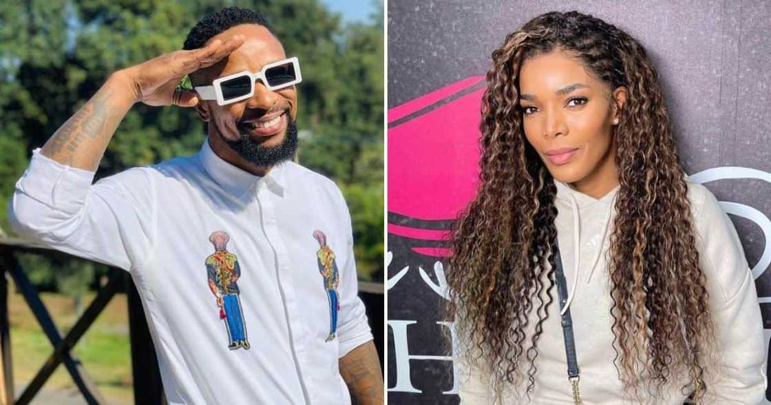 SK Khoza and Connie Ferguson SK Khoza and Connie Ferguson