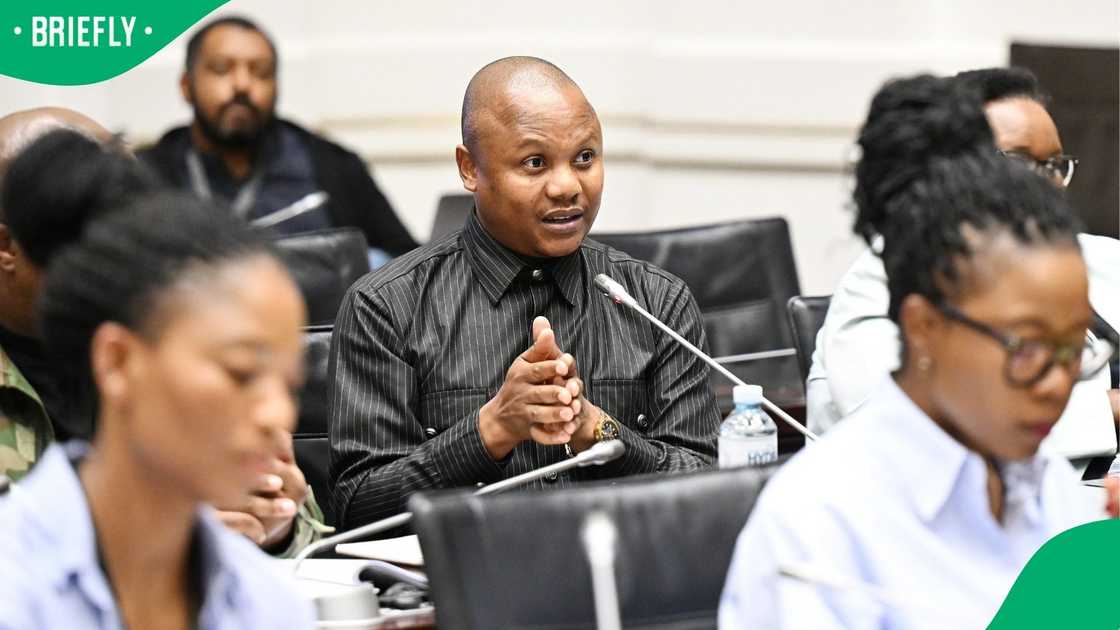 Xola Nqola was not impressed by Robert McBride's actions