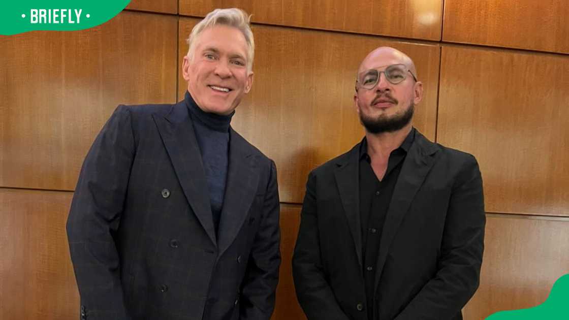 Rubem Robierb and Sam Champion