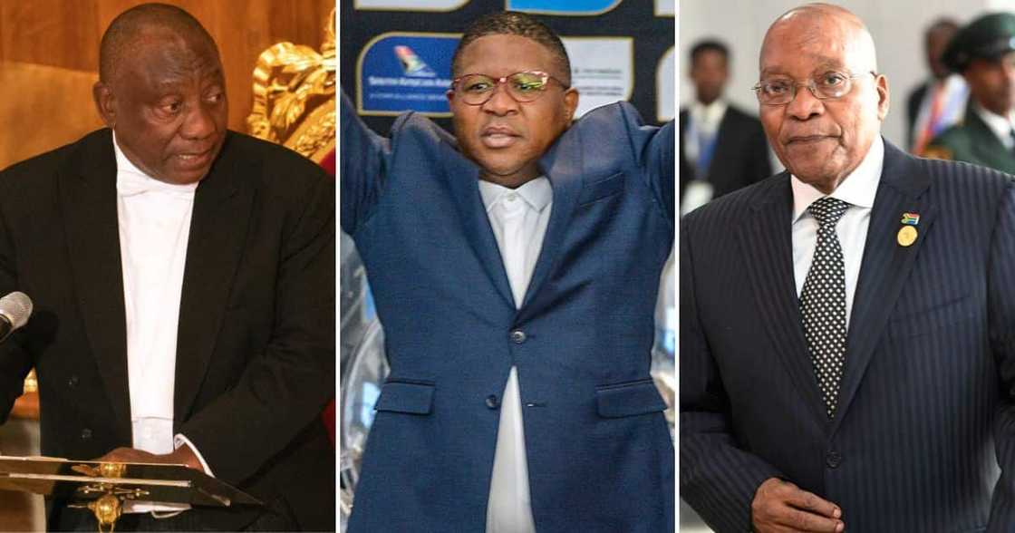 Fikile Mbalula has a plan to end the fued between Cyril Ramaphosa and Jacob Zuma