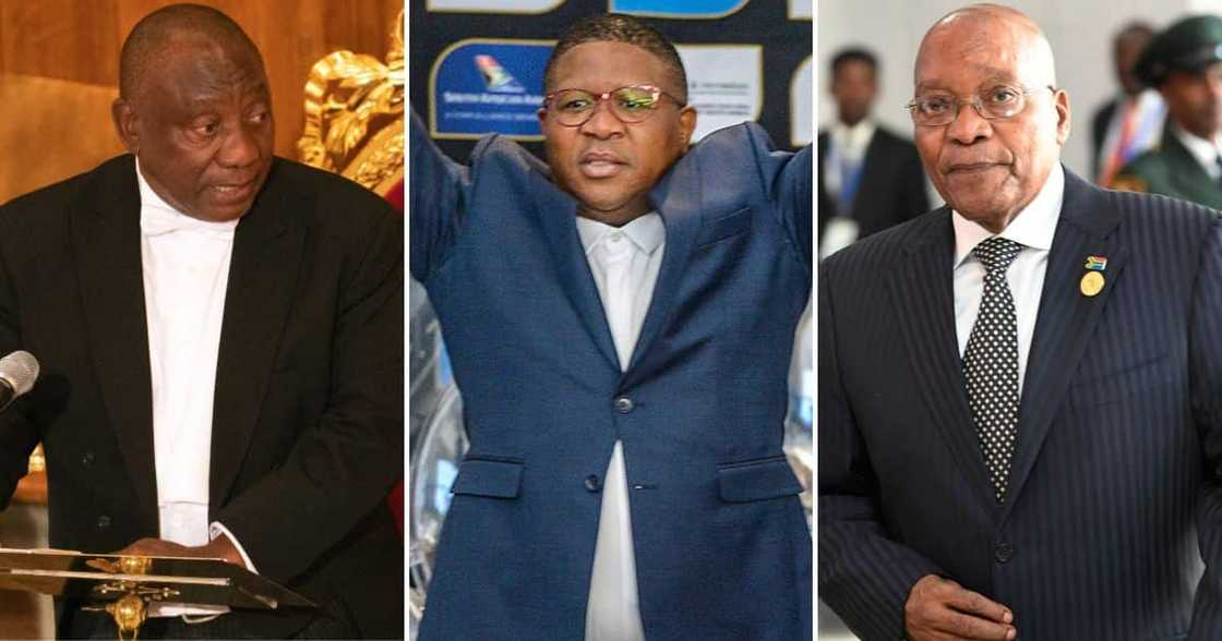 Fikile Mbalula has a plan to end the fued between Cyril Ramaphosa and Jacob Zuma Fikile Mbalula has a plan to end the fued between Cyril Ramaphosa and Jacob Zuma