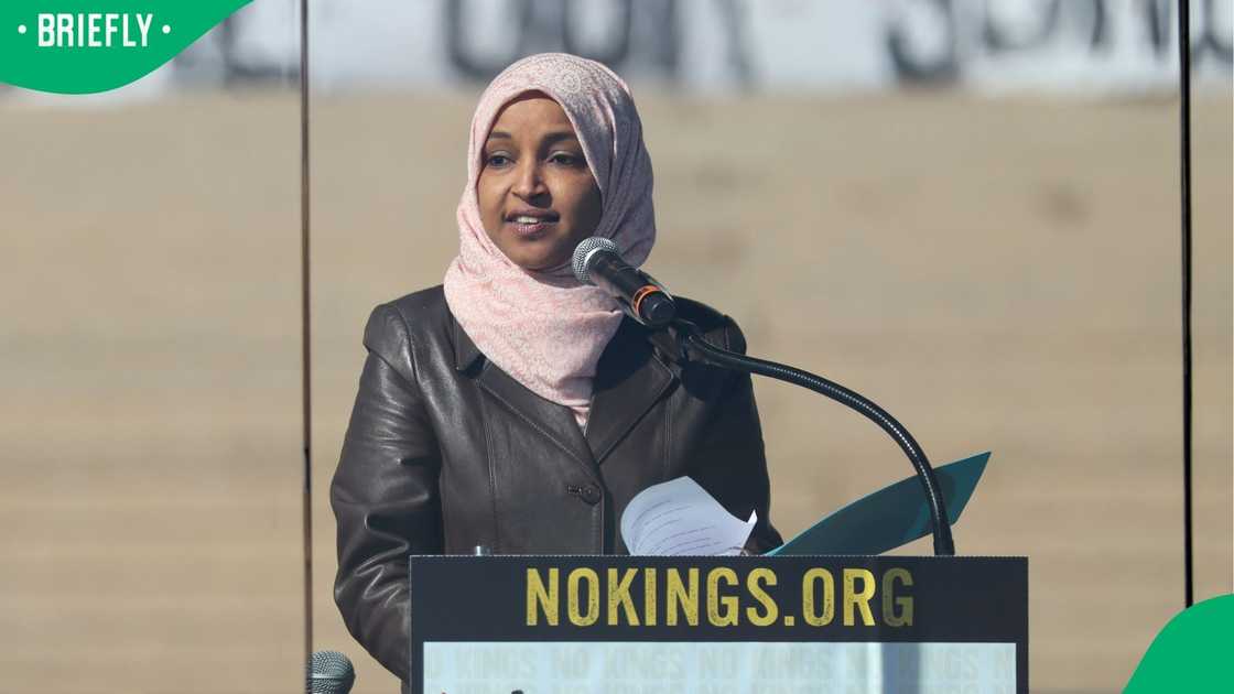 Donald Trump has insulted Representative Ilhan Omar in the past