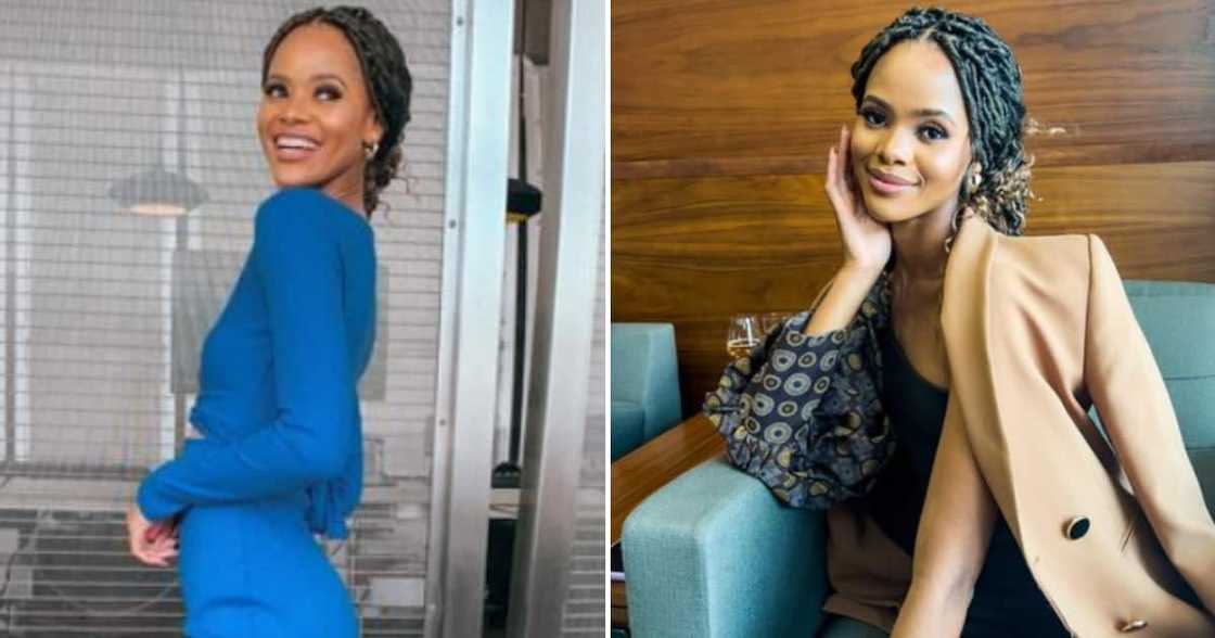 Miss SA, Ndavi Nokeri changed up her hair look for spring Miss SA, Ndavi Nokeri changed up her hair look for spring