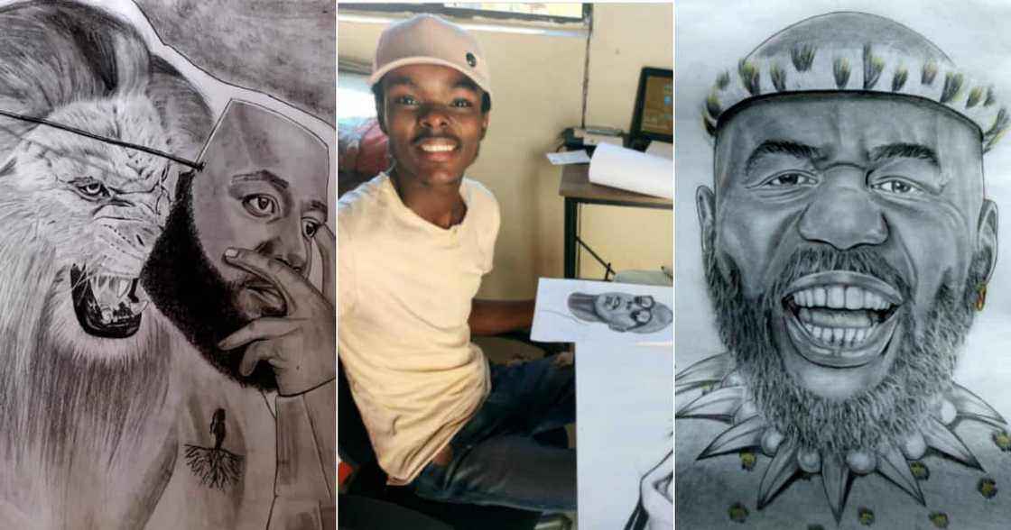 Tembisa Artist, Pencil Sketches, Steve Harvey, Jacob Zuma, Duduzane, Portraits, Self-taught Tembisa Artist, Pencil Sketches, Steve Harvey, Jacob Zuma, Duduzane, Portraits, Self-taught