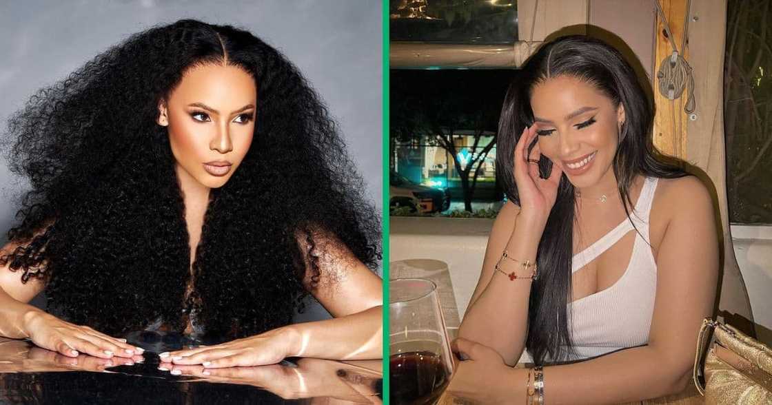 Thuli Phongolo raised pregnancy speculations again Thuli Phongolo raised pregnancy speculations again