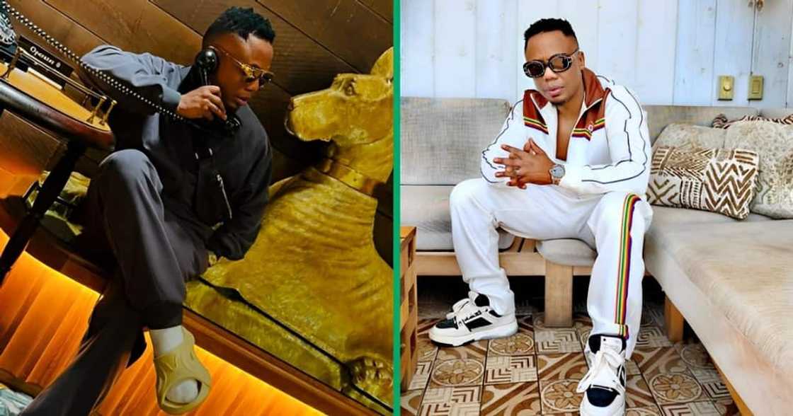 DJ Tira ignores the mean comments and danced with workers at Pick 'n Pay. DJ Tira ignores the mean comments and danced with workers at Pick 'n Pay.