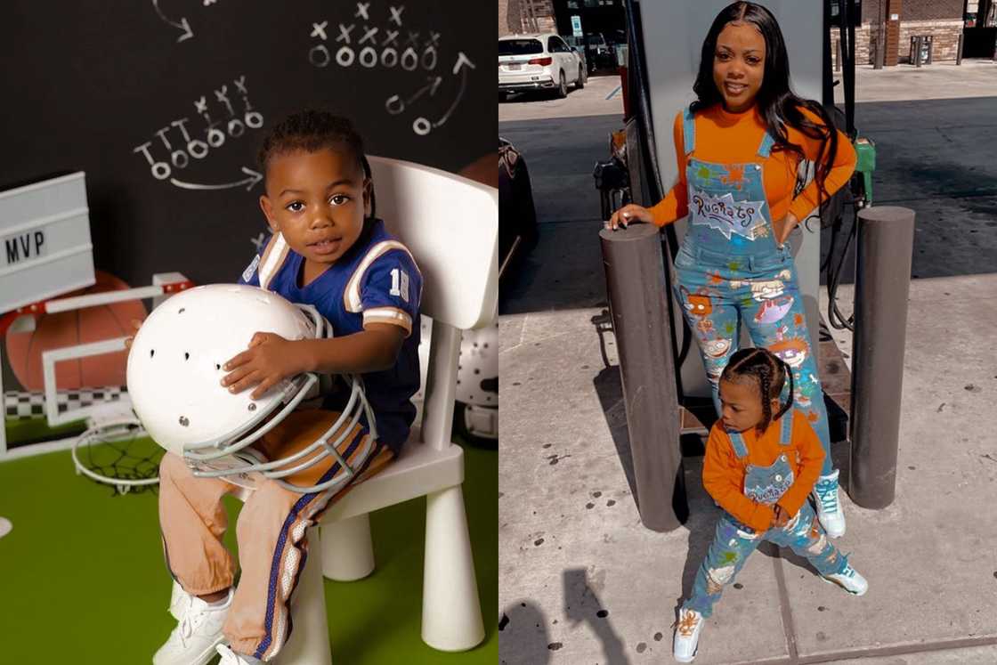 Taylin Marquez Gaulden and the mother Taylin Marquez Gaulden and the mother