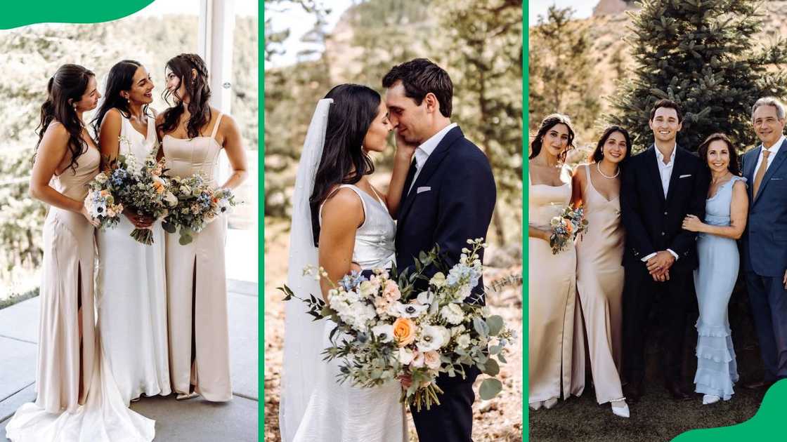 Actress Isabel Machado and her family during her brother's wedding in 2024 Actress Isabel Machado and her family during her brother's wedding in 2024