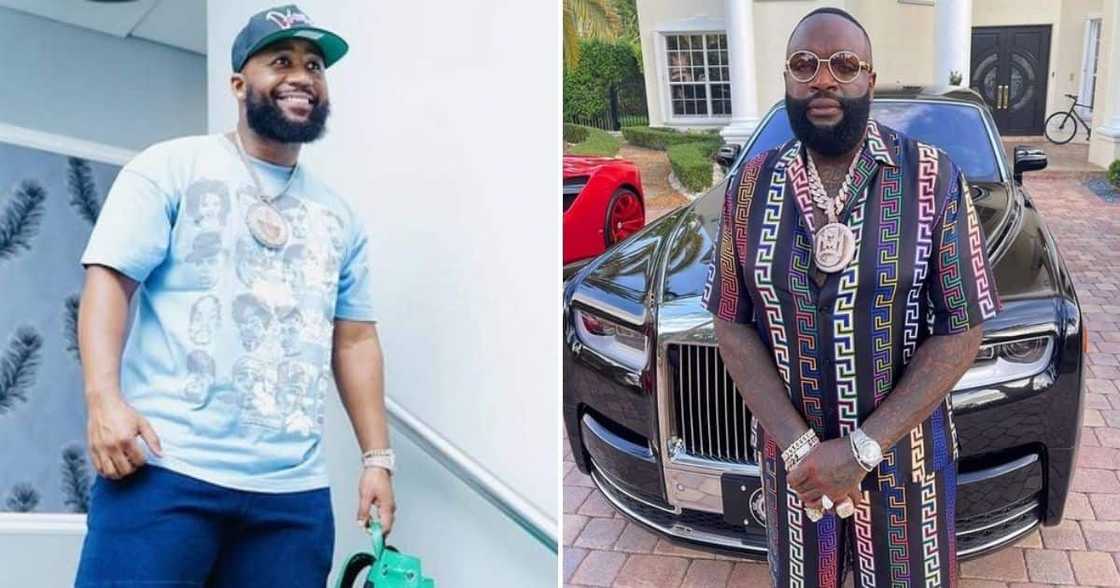 Cassper Nyovest, Rick Ross, mentioning his name Cassper Nyovest, Rick Ross, mentioning his name