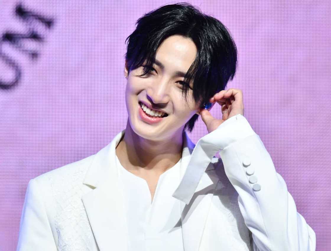 Hui of PENTAGON at Blue Square on 12 October 2020 in Seoul, South Korea.