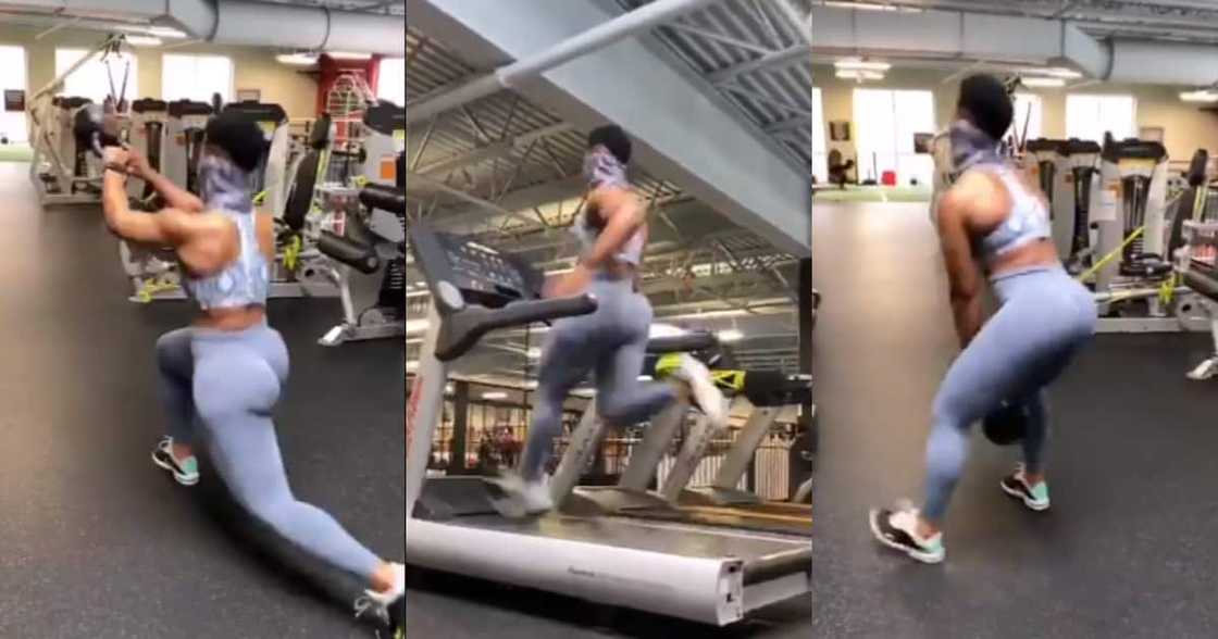 "Hai Ngeke": Mzansi Reacts Hilariously to Fit Girl's Workout Clip "Hai Ngeke": Mzansi Reacts Hilariously to Fit Girl's Workout Clip