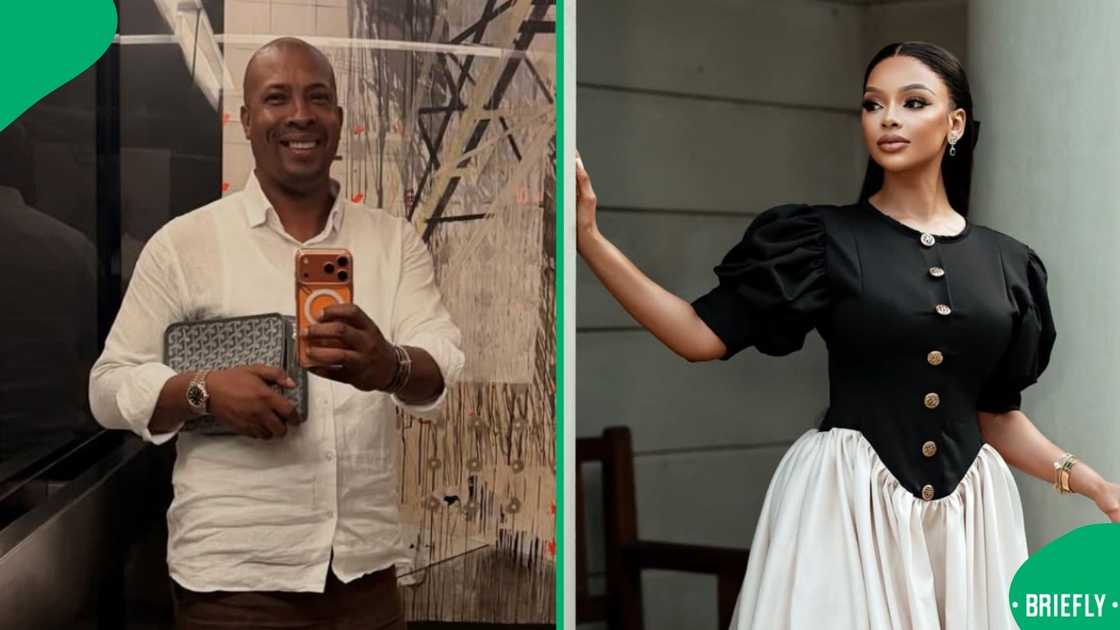 A photo of Michael Brits' wife surfaced on social media A photo of Michael Brits' wife surfaced on social media