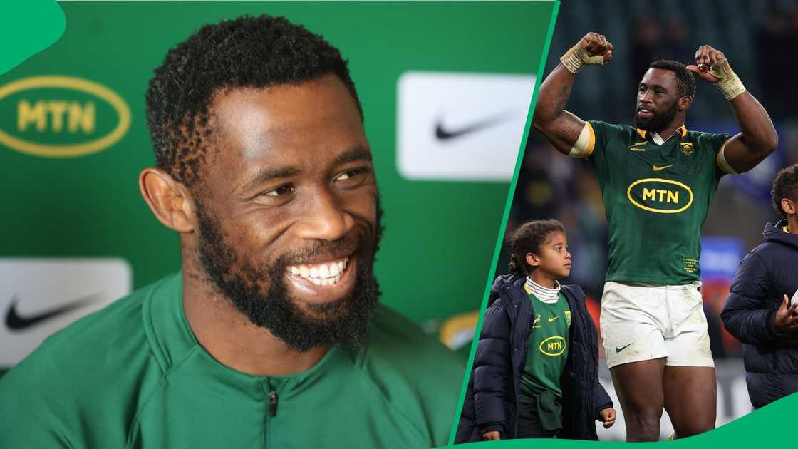 Siya Kolisi spent the holidays with his family. Siya Kolisi spent the holidays with his family.