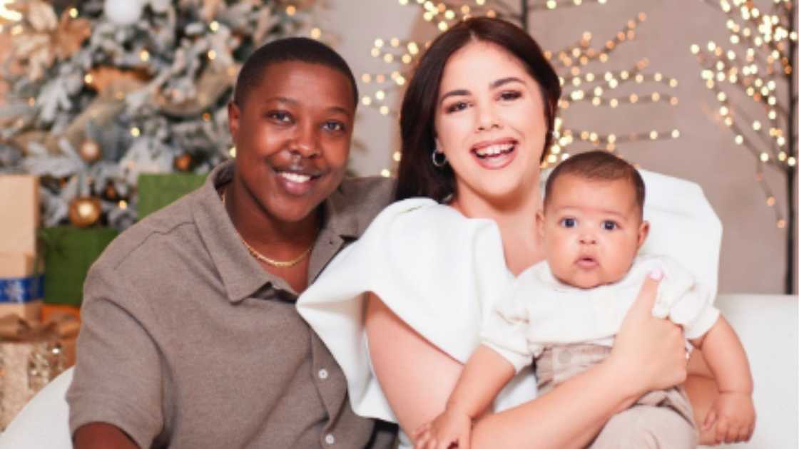 Anika and Sihle Dambuza have a little boy Anika and Sihle Dambuza have a little boy