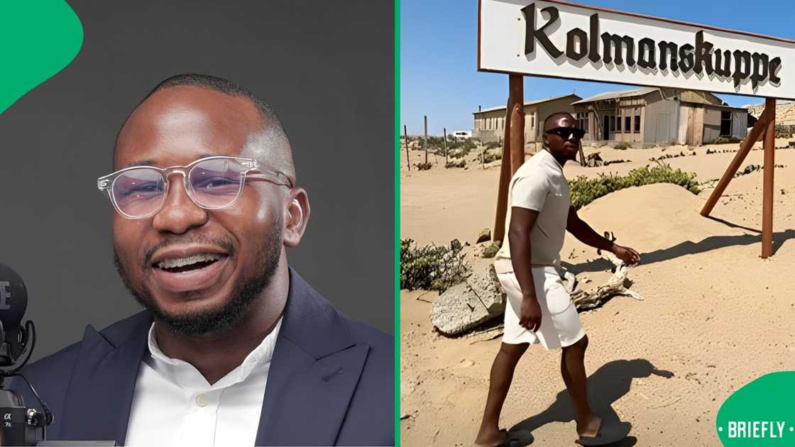 The man said the town had been deserted for many decades after it couldn't produce more diamonds The man said the town had been deserted for many decades after it couldn't produce more diamonds