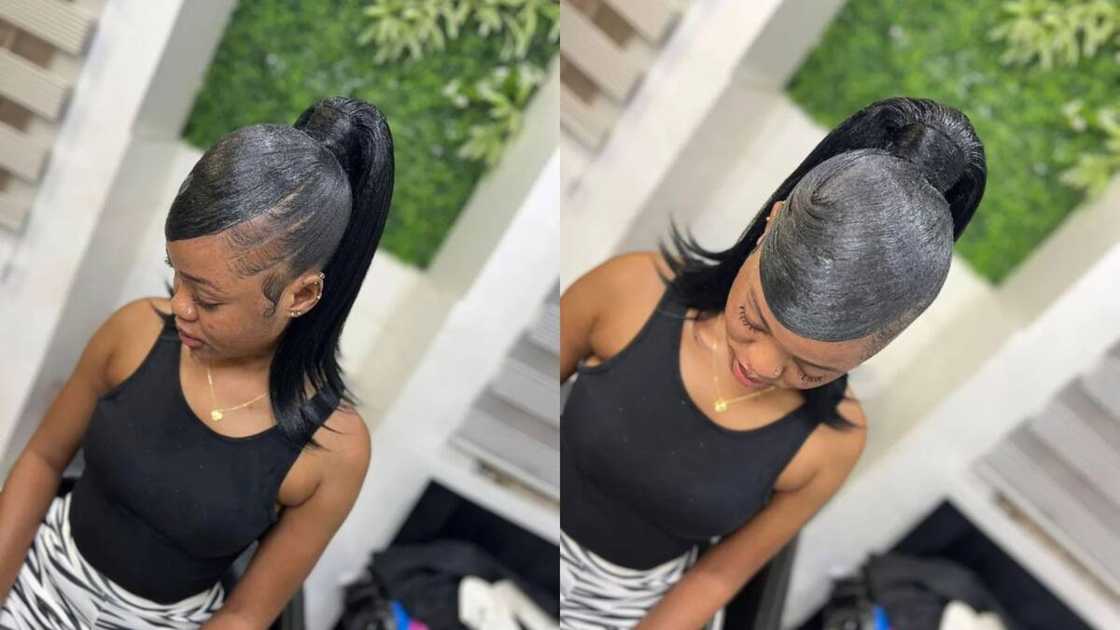 Packing gel hairstyle Packing gel hairstyle