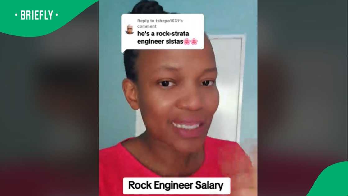 A woman shared a video of a rock engineer's salary that went viral. A woman shared a video of a rock engineer's salary that went viral.