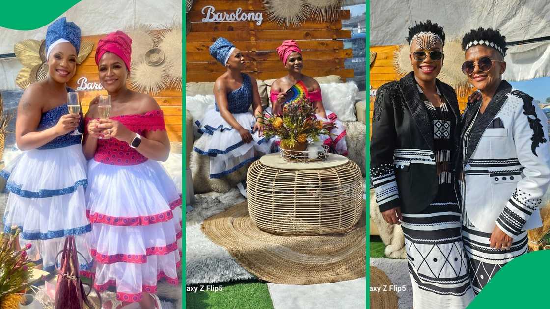 The Sejosingoe family welcomed their new bride following the Xhosa custom The Sejosingoe family welcomed their new bride following the Xhosa custom