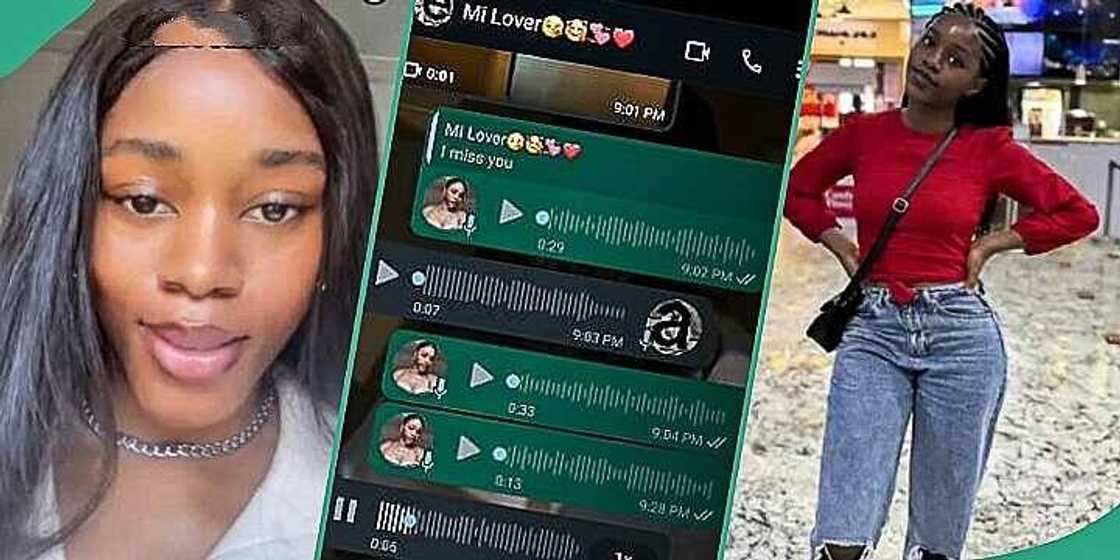Lady leaks voice note her 'cultist boyfriend' sent the her Lady leaks voice note her 'cultist boyfriend' sent the her