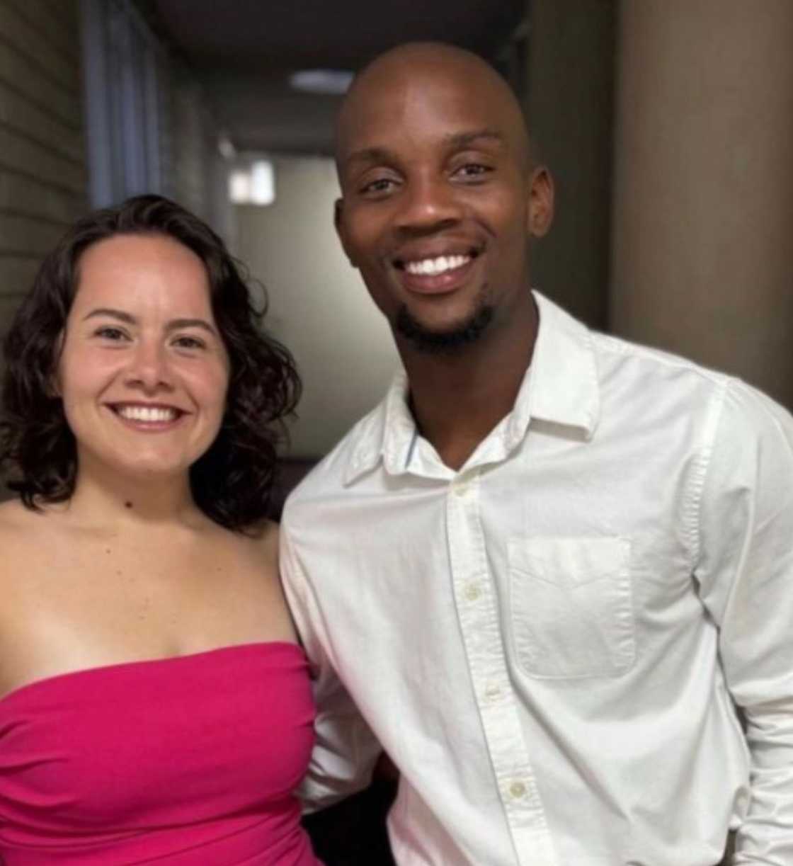 Interracial couple leaves South Africa gushing