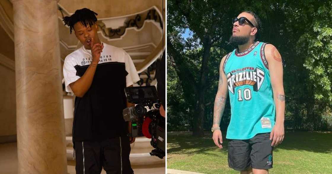 Nasty C and AKA have been friends for a long time Nasty C and AKA have been friends for a long time