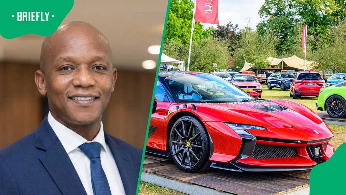 The SIU celebrated the sale of Hangwani Maumela's Ferrari SF90 The SIU celebrated the sale of Hangwani Maumela's Ferrari SF90