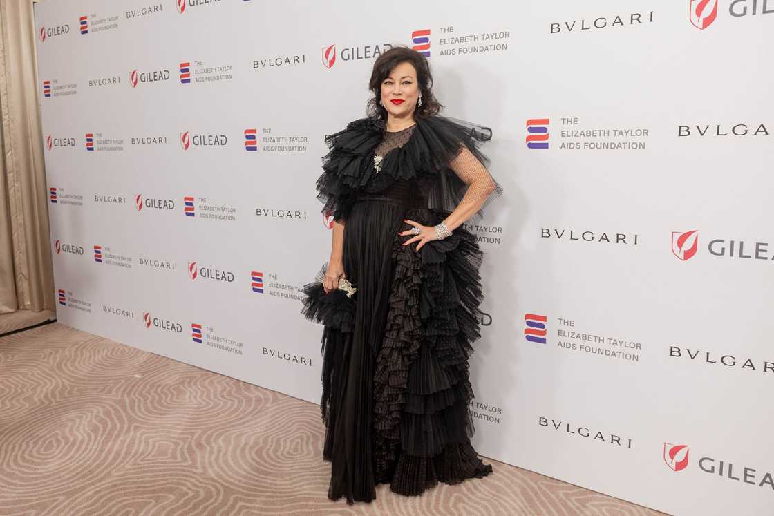 Jennifer Tilly attends the Elizabeth Taylor Ball to end AIDS at The Beverly Hills Hotel in Beverly Hills, California