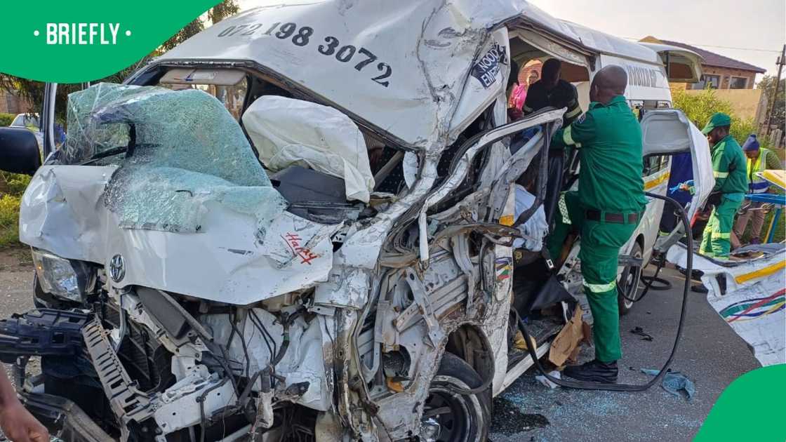 Quantum collides with waste truck, taxi in Soweto collision leaving 10 seriously injured Quantum collides with waste truck, taxi in Soweto collision leaving 10 seriously injured