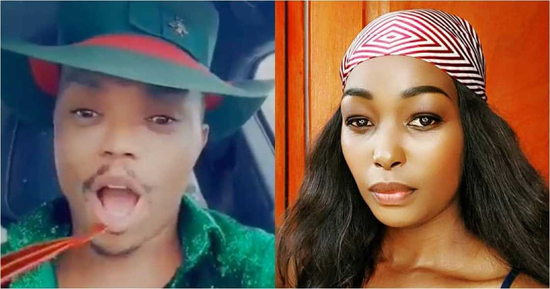 Somizi impressed by gift from local artist Somizi impressed by gift from local artist