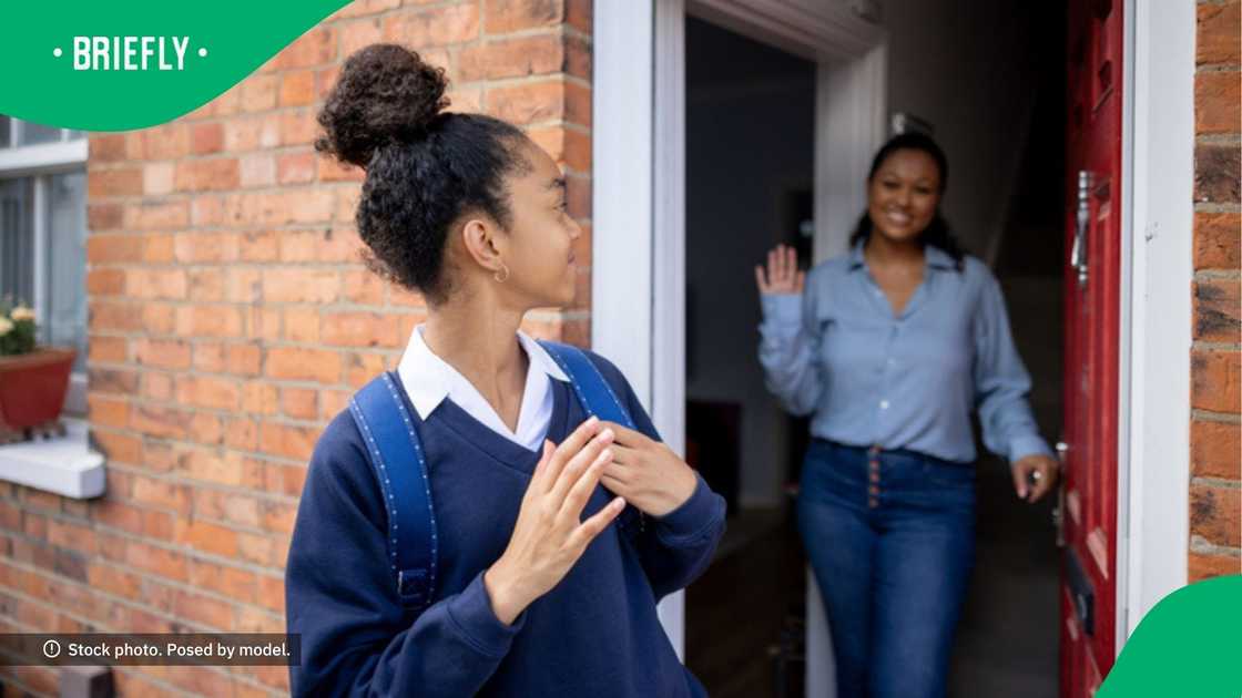 Mom makes plan to iron daughter's uniform Mom makes plan to iron daughter's uniform