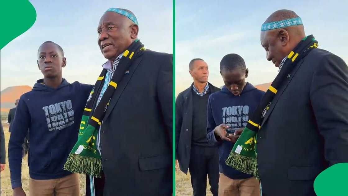 The fearless teenager did not hesitate to ask for a personal reward after successfully passing his school examinations