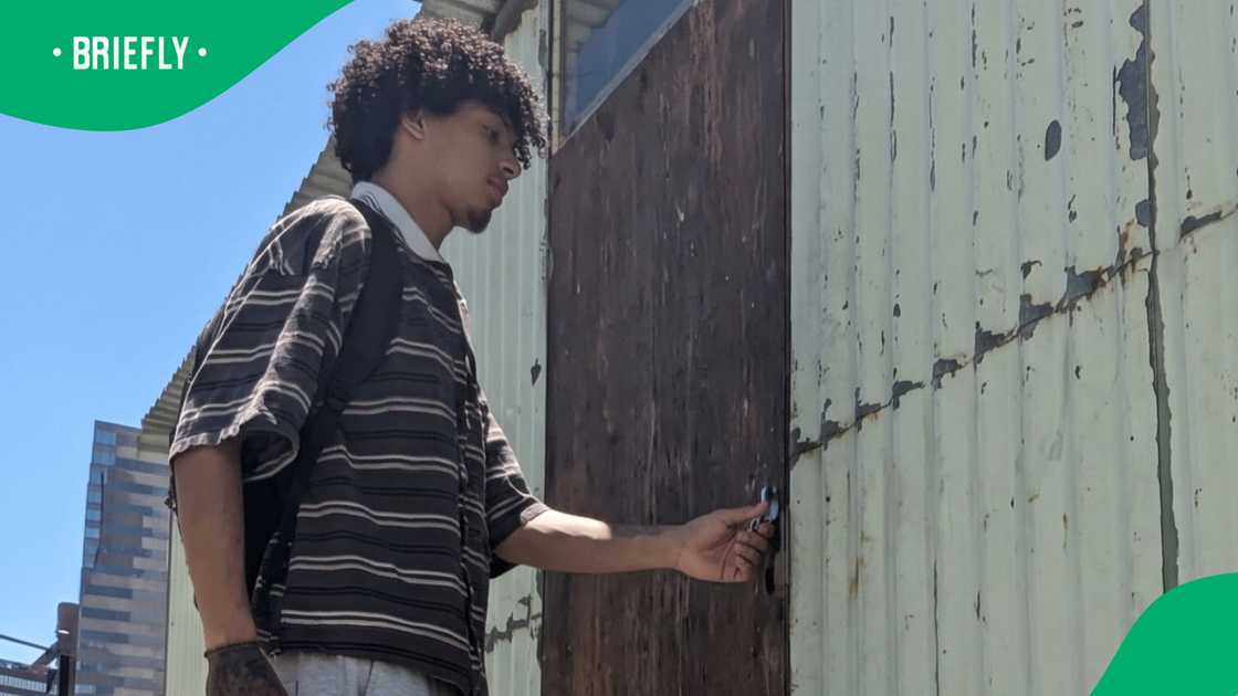 Matric learner living in shack takes action toward a better future Matric learner living in shack takes action toward a better future
