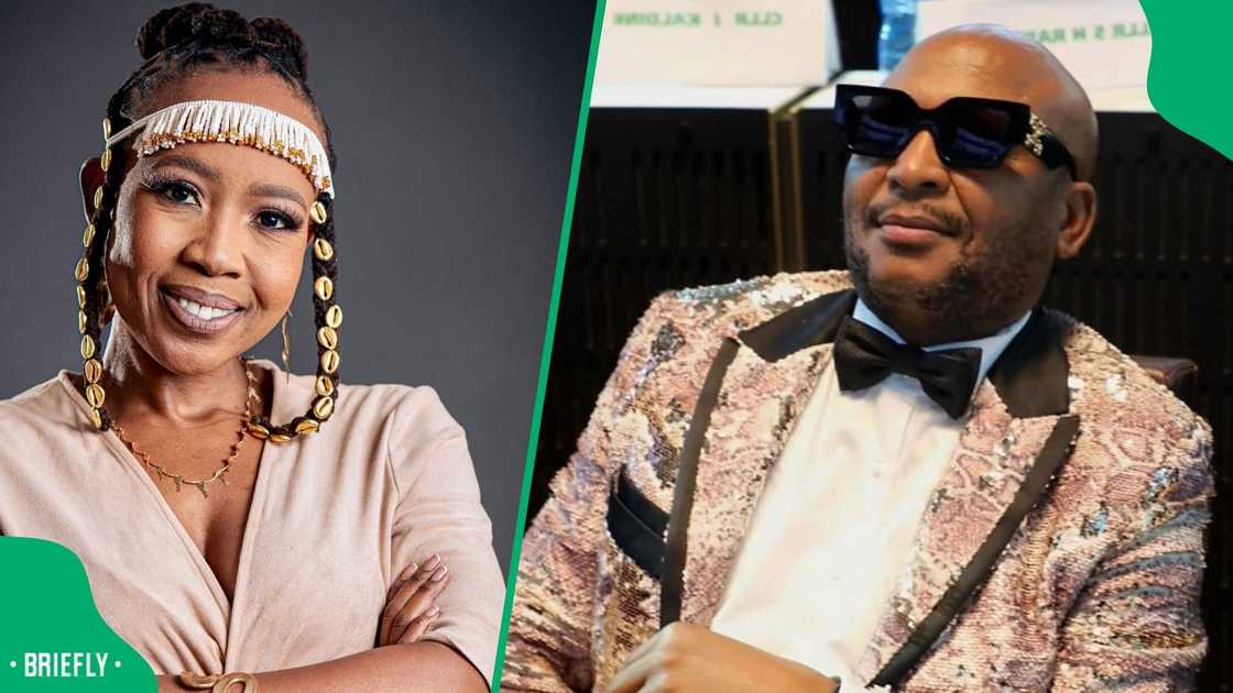 Ntsiki Mazwai commented on Kenny Kunene's music career Ntsiki Mazwai commented on Kenny Kunene's music career