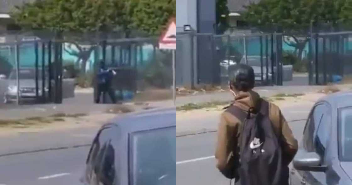 What Level of Bravery Is This: Teen Watches Shootout Calmly, SA Reacts What Level of Bravery Is This: Teen Watches Shootout Calmly, SA Reacts